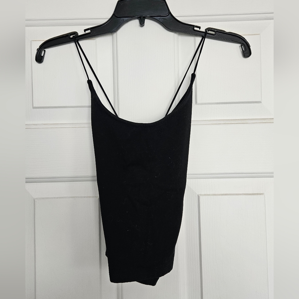 Americam Eagle Black Spaghetti Strap  Top